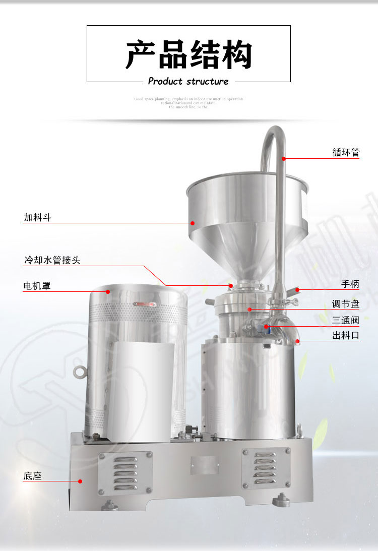 分體式膠體磨